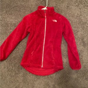 Hot pink North Face jacket!!